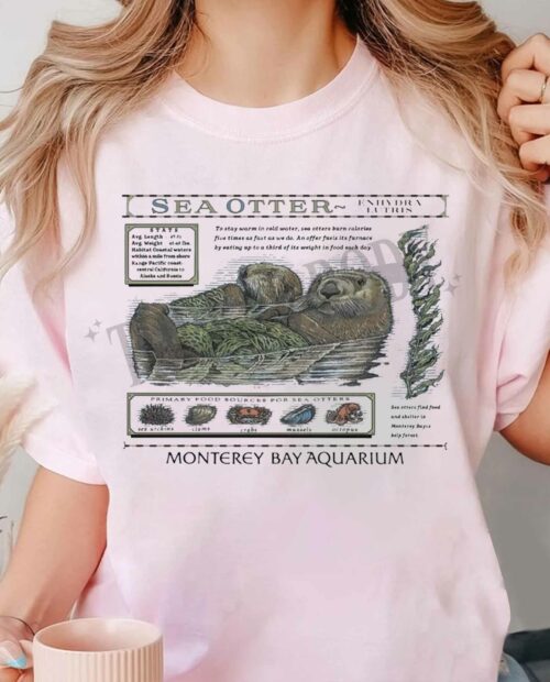 Sea Otter Monterey Bay Aquarium Swiftie Shirt