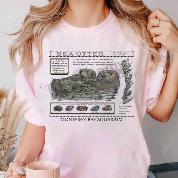Sea Otter Monterey Bay Aquarium Swiftie Shirt
