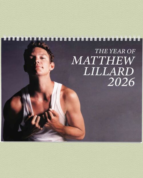 Matthew Lillard Wall Calendar