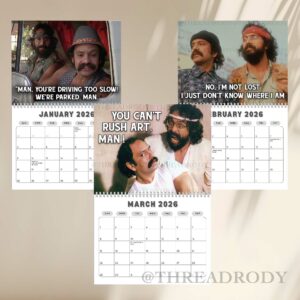 Cheech & Chong 2026 Wall Calendar