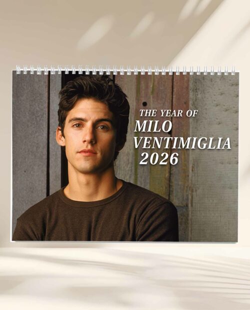 Jess Mariano – Milo Ventimiglia 2026 Wall Calendar