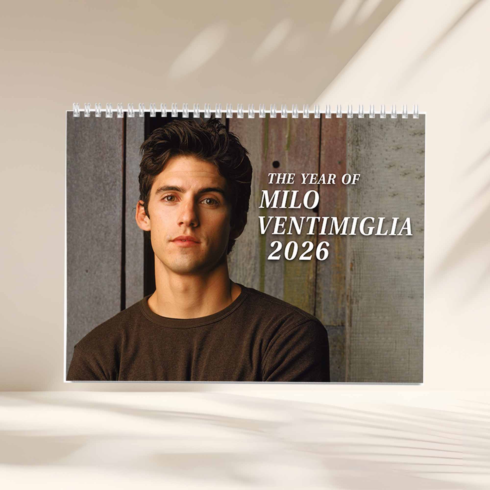 Jess Mariano – Milo Ventimiglia 2026 Wall Calendar Jess Mariano – Milo Ventimiglia 2026 Wall Calendar