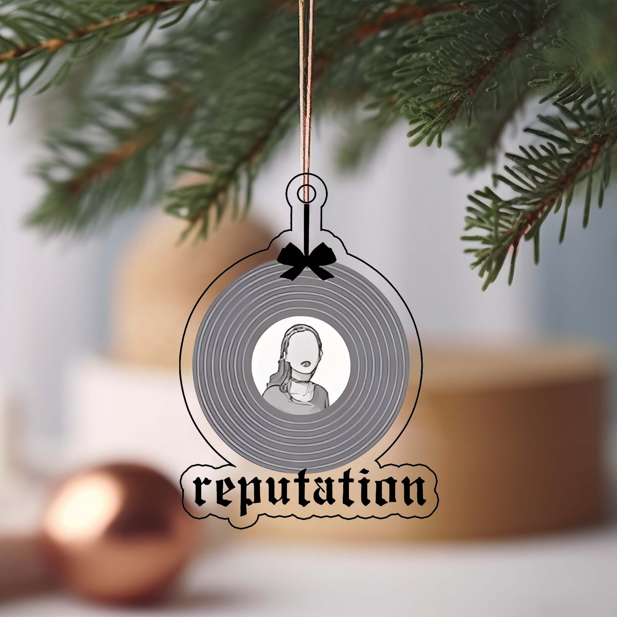 Swiftie Full Album Christmas Ornament Swiftie Full Album Christmas Ornament