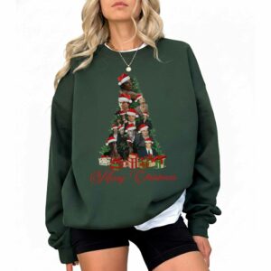 TVD Damon Salvatore Chrismast Tree Shirt