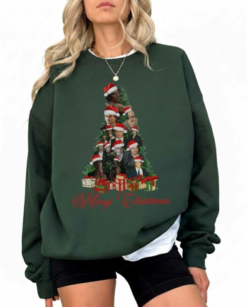 TVD Damon Salvatore Chrismast Tree Shirt