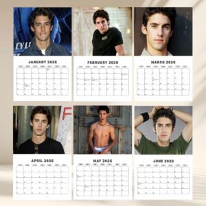 Jess Mariano – Milo Ventimiglia 2026 Wall Calendar