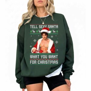 TVD Damon Salvatore Santa Shirt