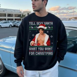 TVD Damon Salvatore Santa Shirt