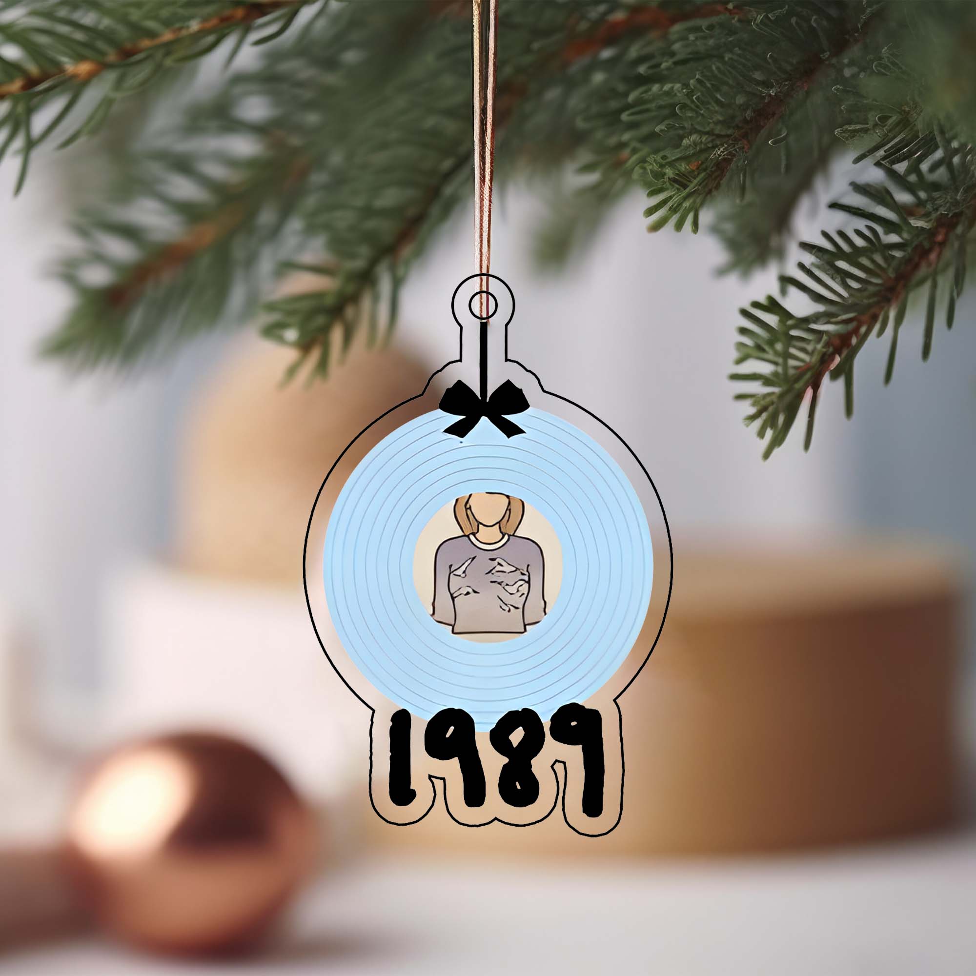 Swiftie Full Album Christmas Ornament Swiftie Full Album Christmas Ornament