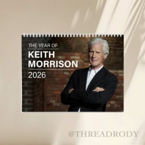 True Crime Keith Morrison 2026 Calendar