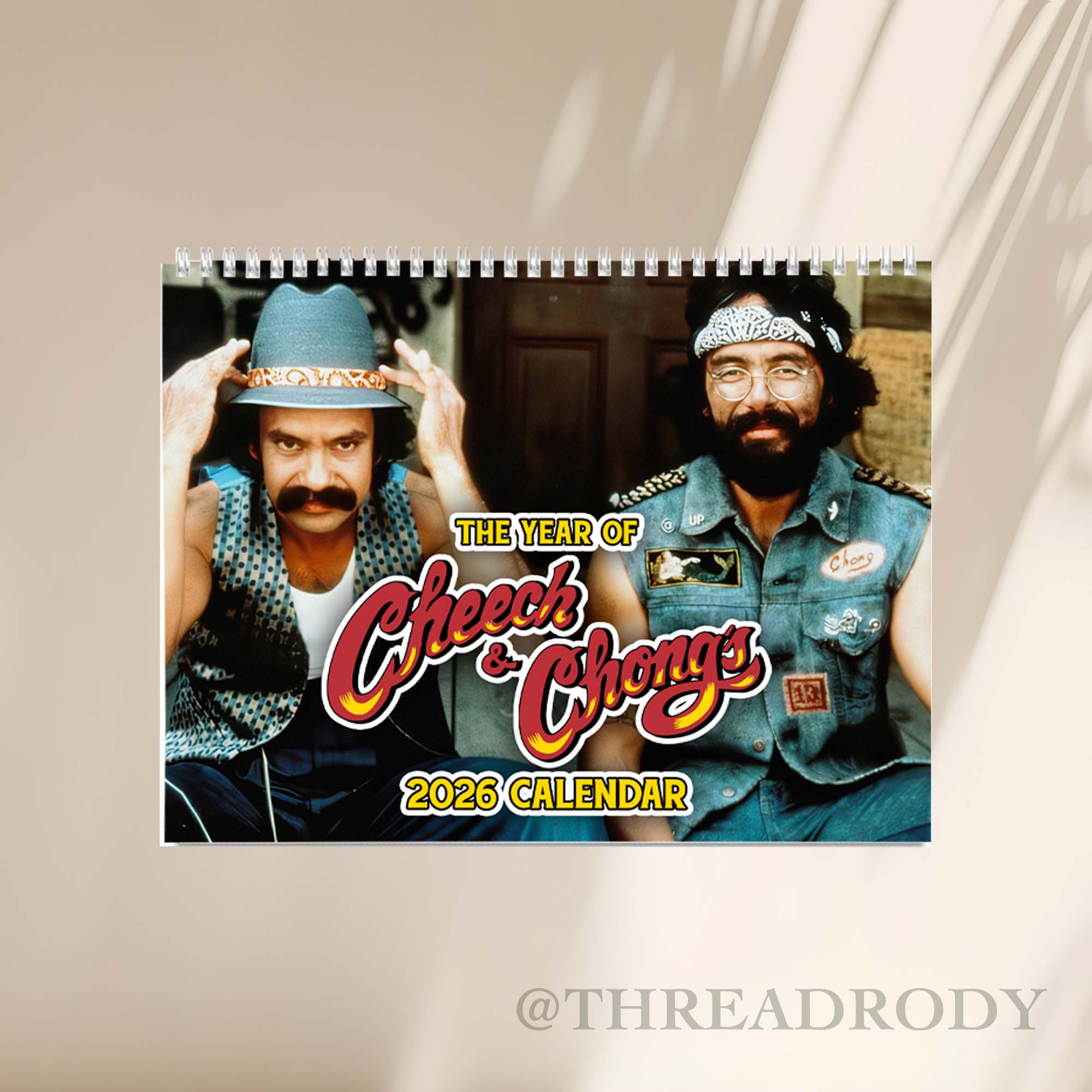 Cheech & Chong 2026 Wall Calendar Cheech & Chong 2026 Wall Calendar