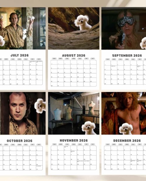Buffalo Bill – The Silence of the Lambs 2026 Wall Calendar