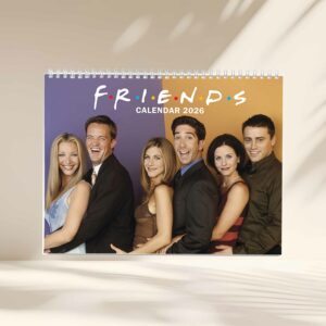 Friends TV Shows 2026 Wall Calendar