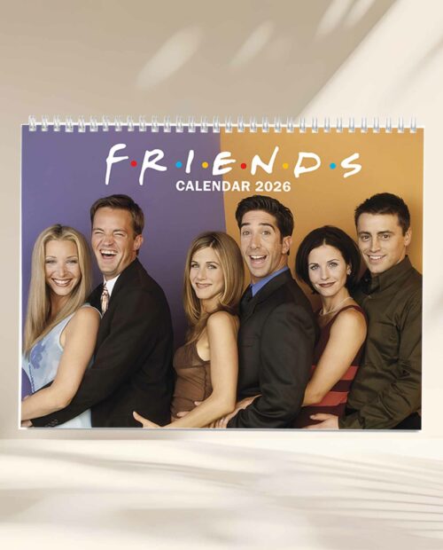 Friends TV Shows 2026 Wall Calendar