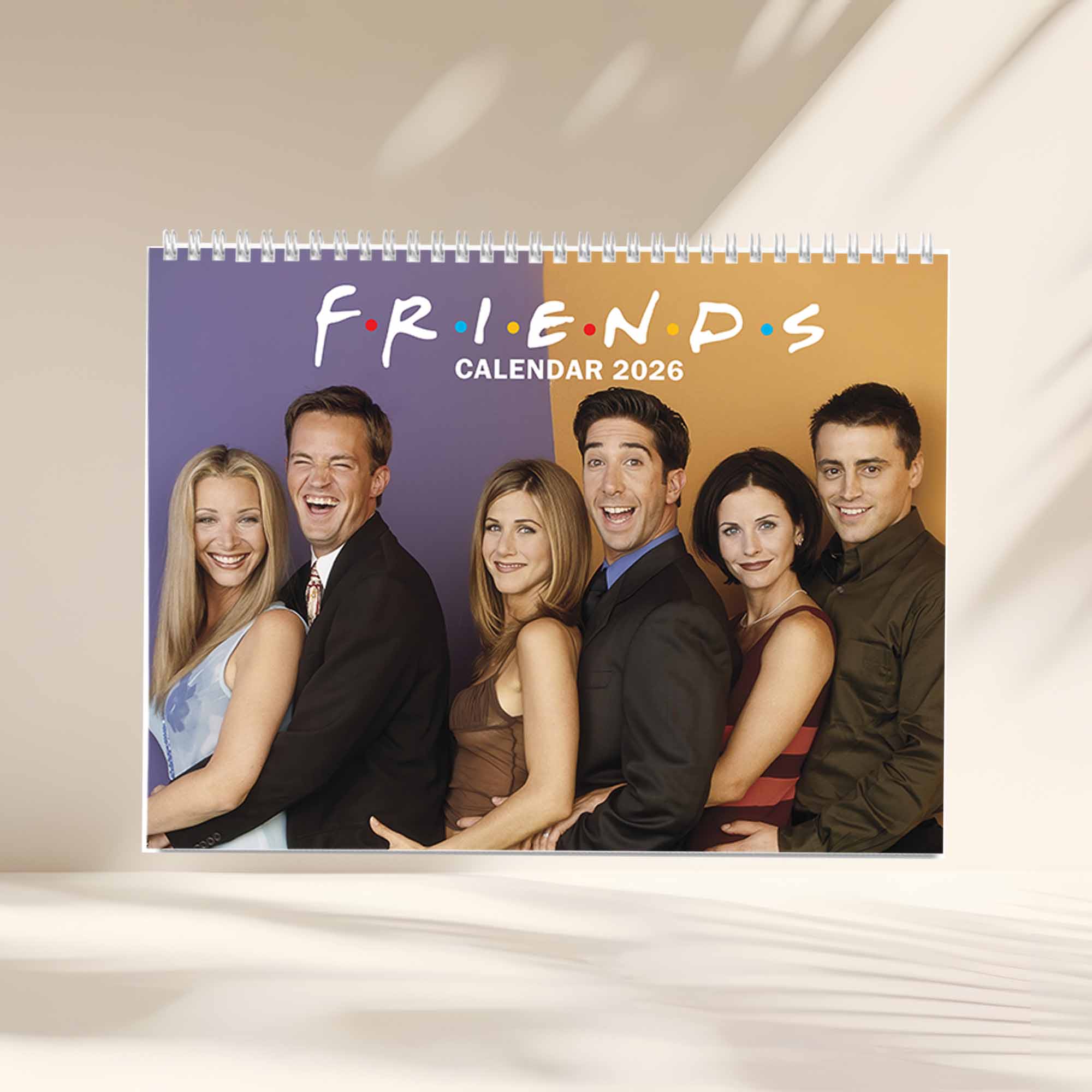 Friends TV Shows 2026 Wall Calendar Friends TV Shows 2026 Wall Calendar