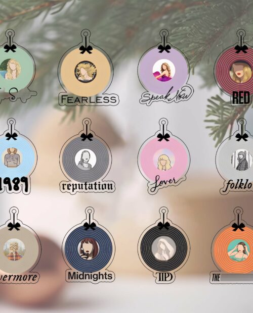 Swiftie Full Album Christmas Ornament