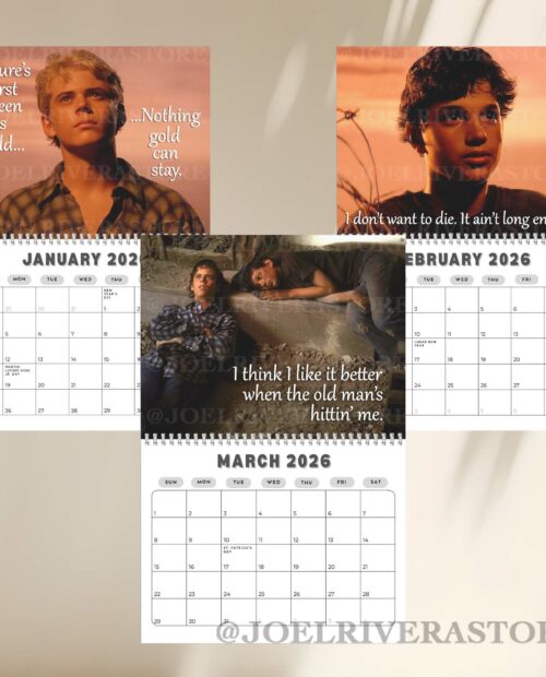 The Outsiders 2026 Calendar