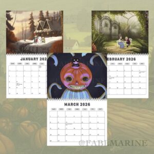 Over The Garden 2026 Wall Calendar