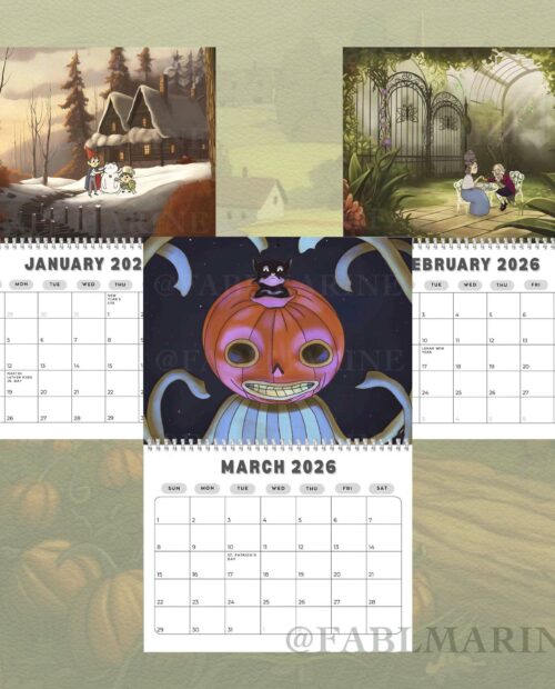 Over The Garden 2026 Wall Calendar