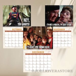 The Goonies 2026 Calendar