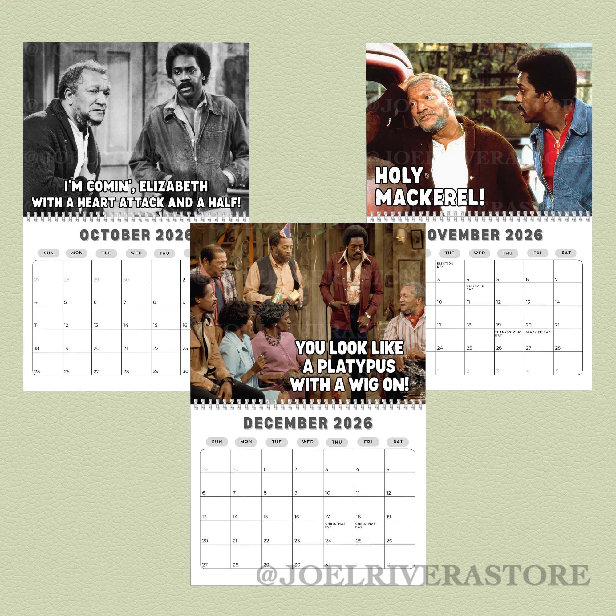 Sanford And Son 2026 Calendar Sanford And Son 2026 Calendar
