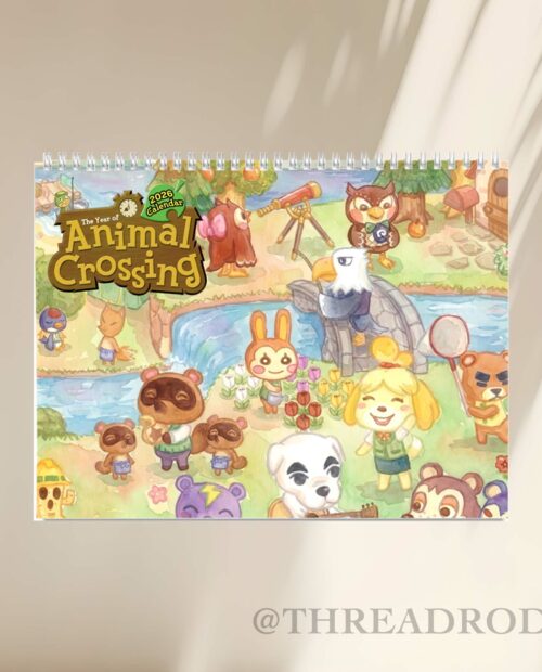 Animal Crossing 2026 Calendar