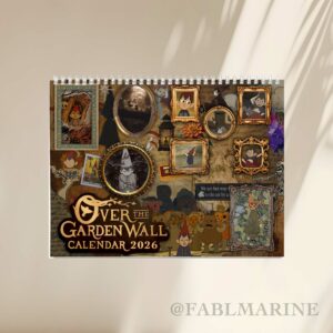 Over The Garden 2026 Wall Calendar
