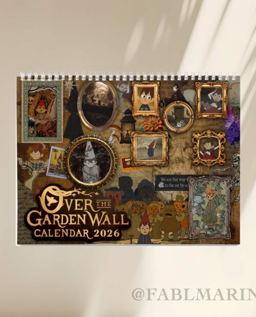 Over The Garden 2026 Wall Calendar