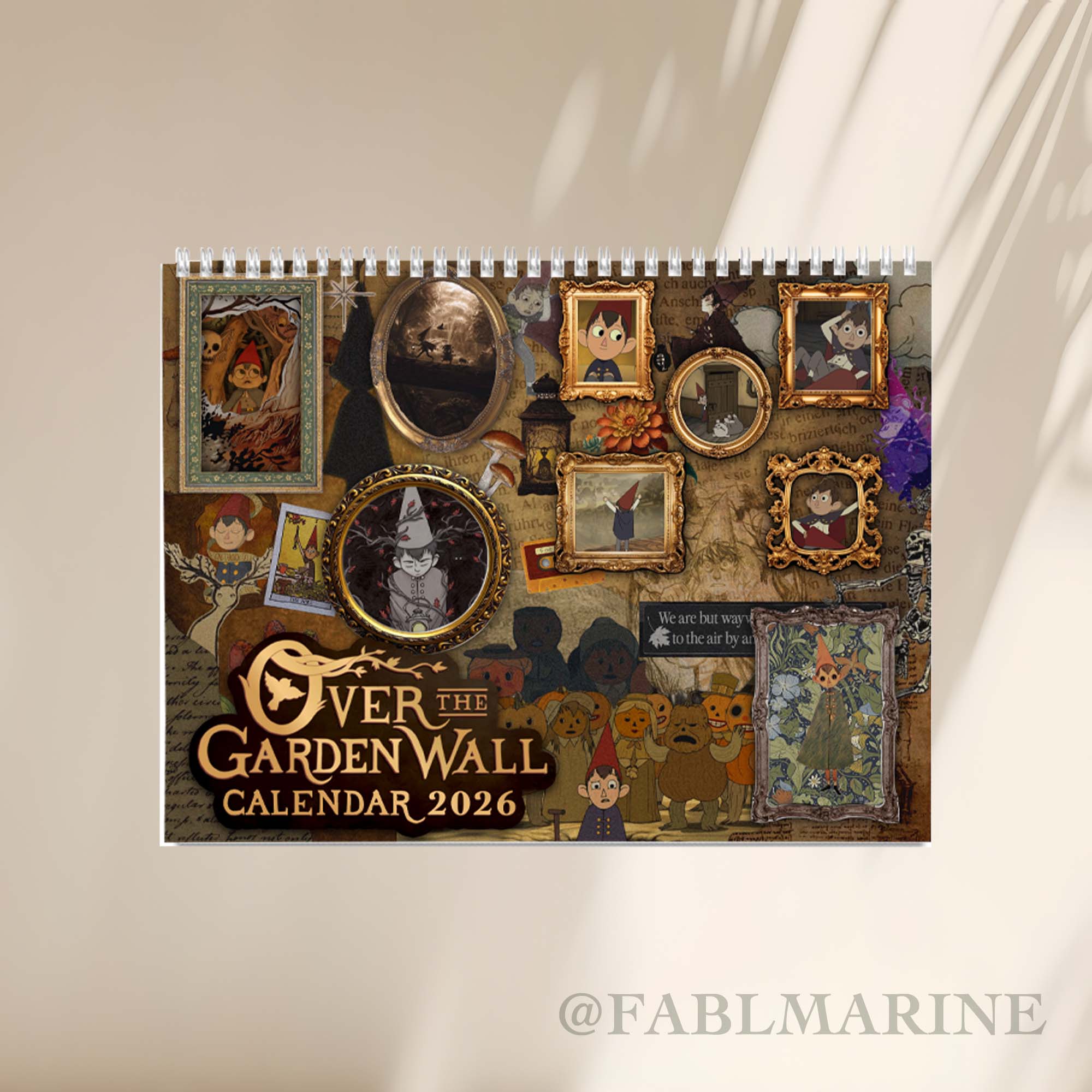 Over The Garden 2026 Wall Calendar Over The Garden 2026 Wall Calendar