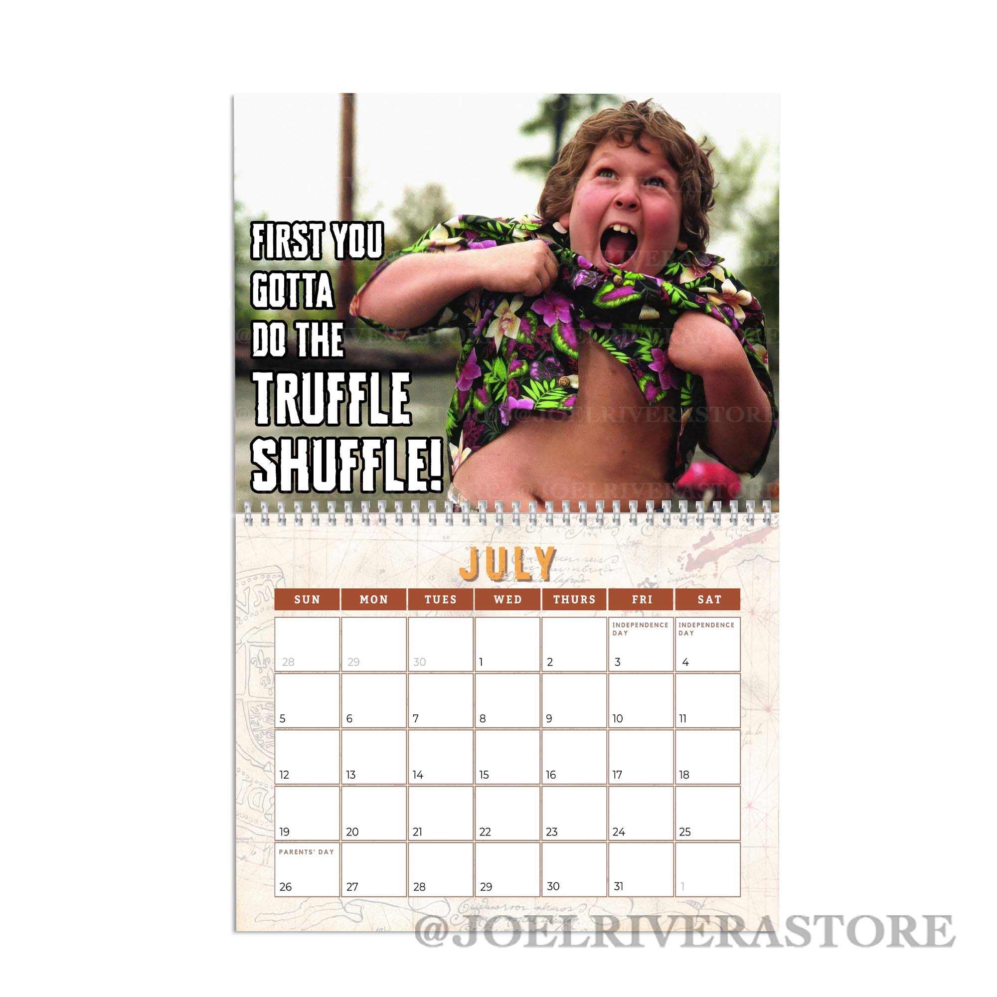 The Goonies 2026 Calendar The Goonies 2026 Calendar
