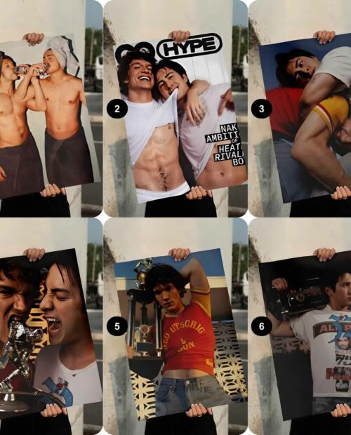 Heated Rivalry Hollander Rozanov Poster