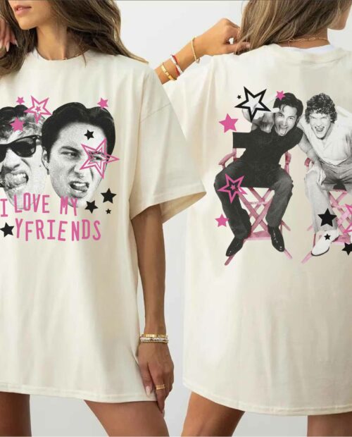 Heated Rivalry I Love My Boyfriends 2 Side Shirt