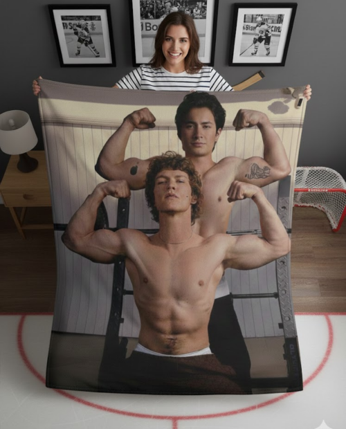 Heated Rivalry Hollanov The Naked Ambition Ver.2 Blanket