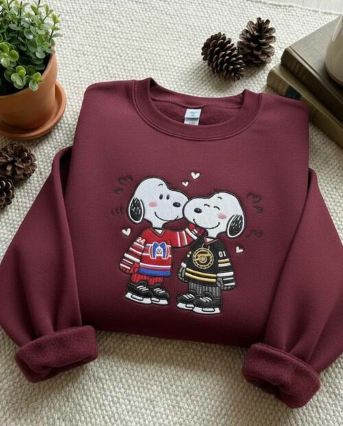 Hollanov Beagle Heated Rivalry Embroidered Shirt