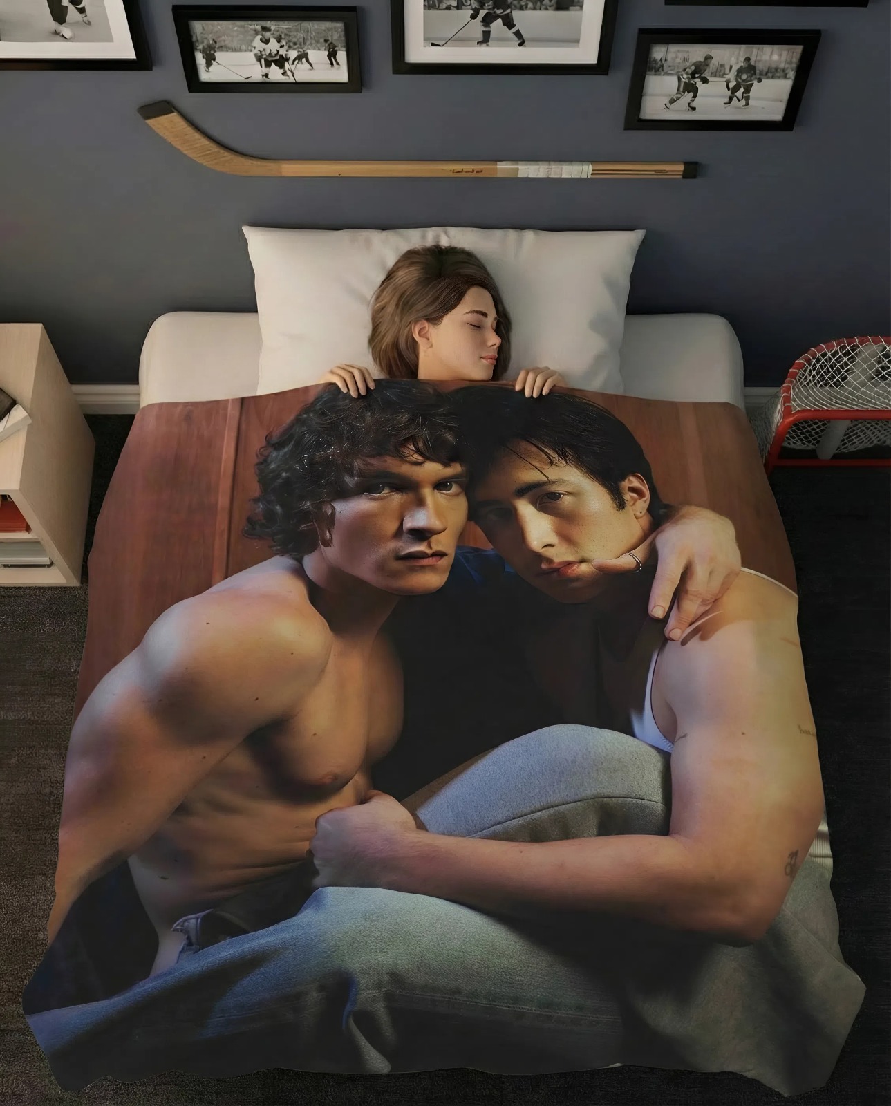 Heated Rivalry The Naked Ambition Blanket Heated Rivalry The Naked Ambition Blanket