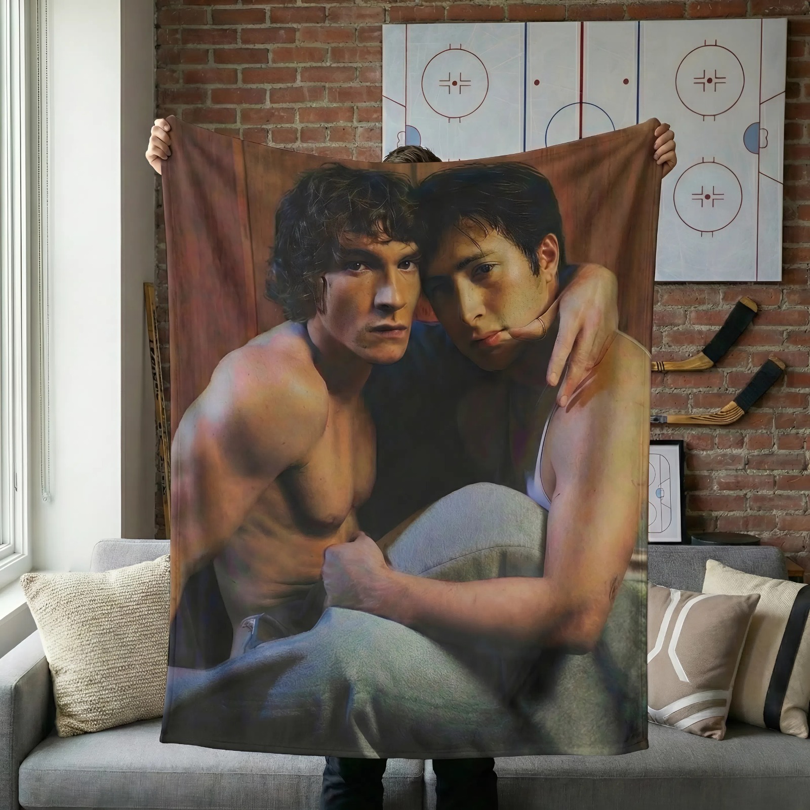 Heated Rivalry The Naked Ambition Blanket Heated Rivalry The Naked Ambition Blanket