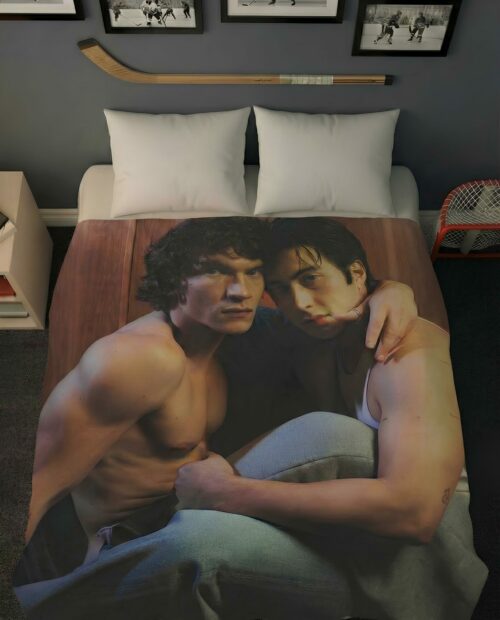 Heated Rivalry The Naked Ambition Blanket