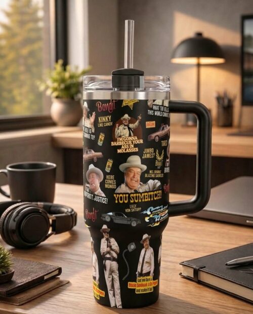Buford T justice Smokey And The Bandit 40oz Tumbler