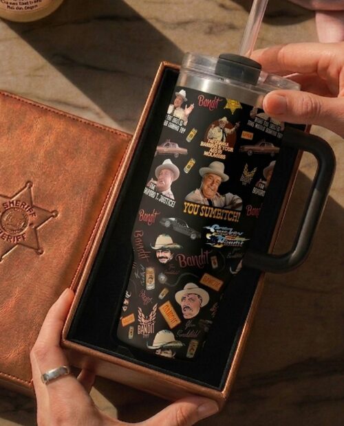 Buford T justice Smokey And The Bandit 40oz Tumbler