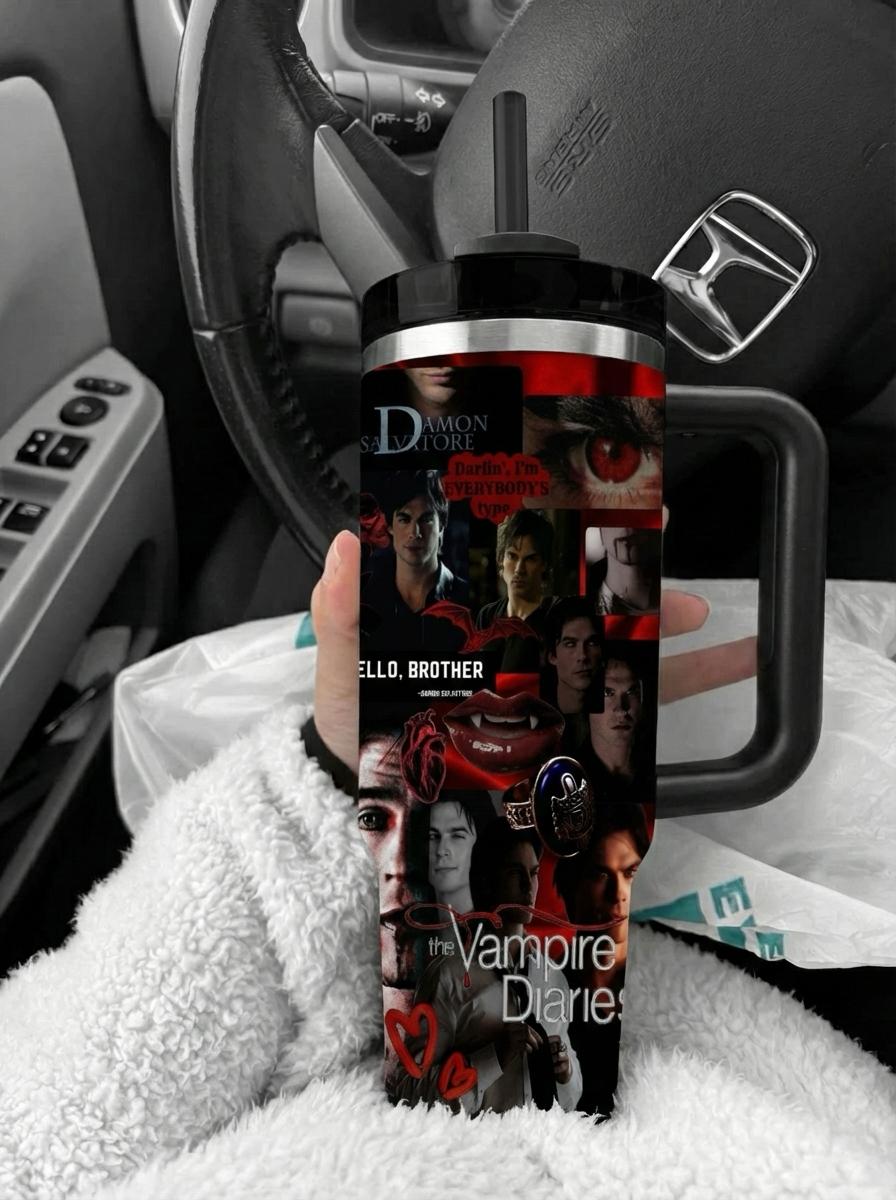 The Vampire Diaries 40 oz Tumbler The Vampire Diaries 40 oz Tumbler
