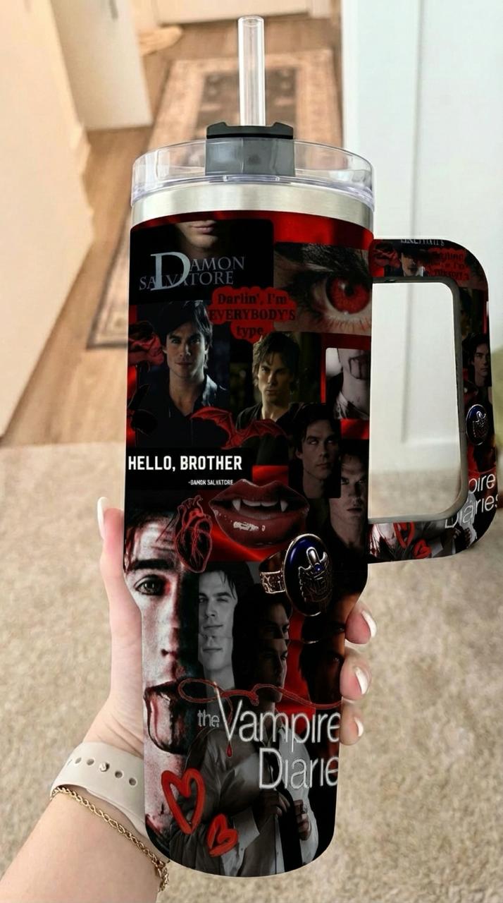 The Vampire Diaries 40 oz Tumbler The Vampire Diaries 40 oz Tumbler